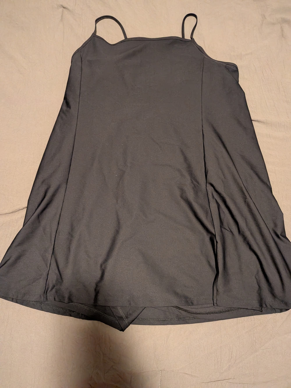 Old Navy Black Spaghetti Strap Active Dress